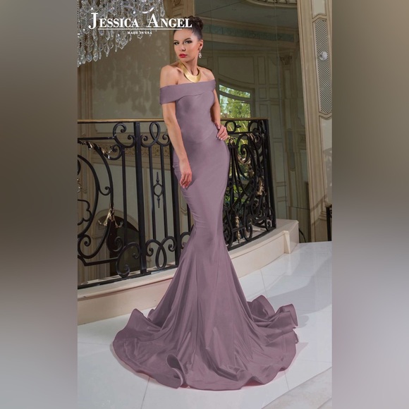 Jessica angel mermaid evening gown dress - Picture 1 of 9